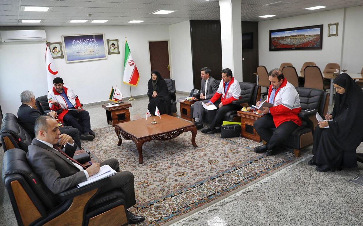 ‎رایزنى براى راه اندازى مجدد مرکز درمانی هلال احمر در تاجیکستان