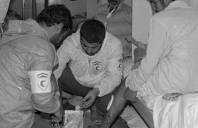 نگاهی به نقش و عملکرد جمعیت هلال احمر در دوران دفاعمقدس