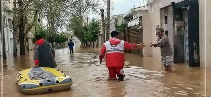 امدادرسانی به ۲۴۵ نفر در سیل و آبگرفتگی ۷۲ ساعت گذشته