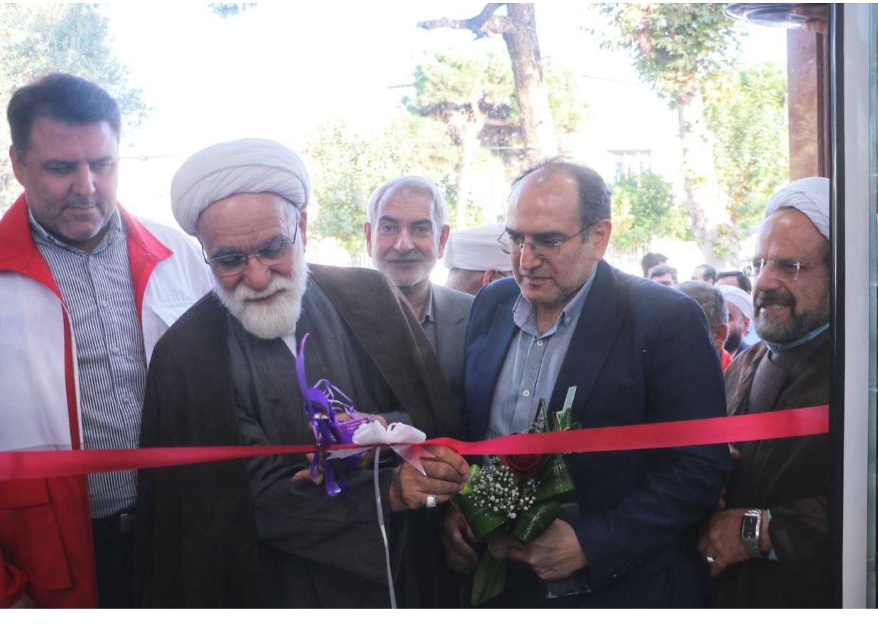 افتتاح مرکز توانبخشی هلالاحمر در گنبدکاووس