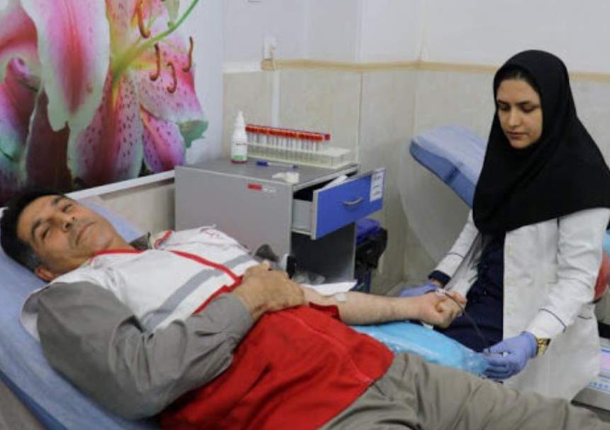اهدای ۶۰ هزار سی سی خون توسط داوطلبان ارسنجان