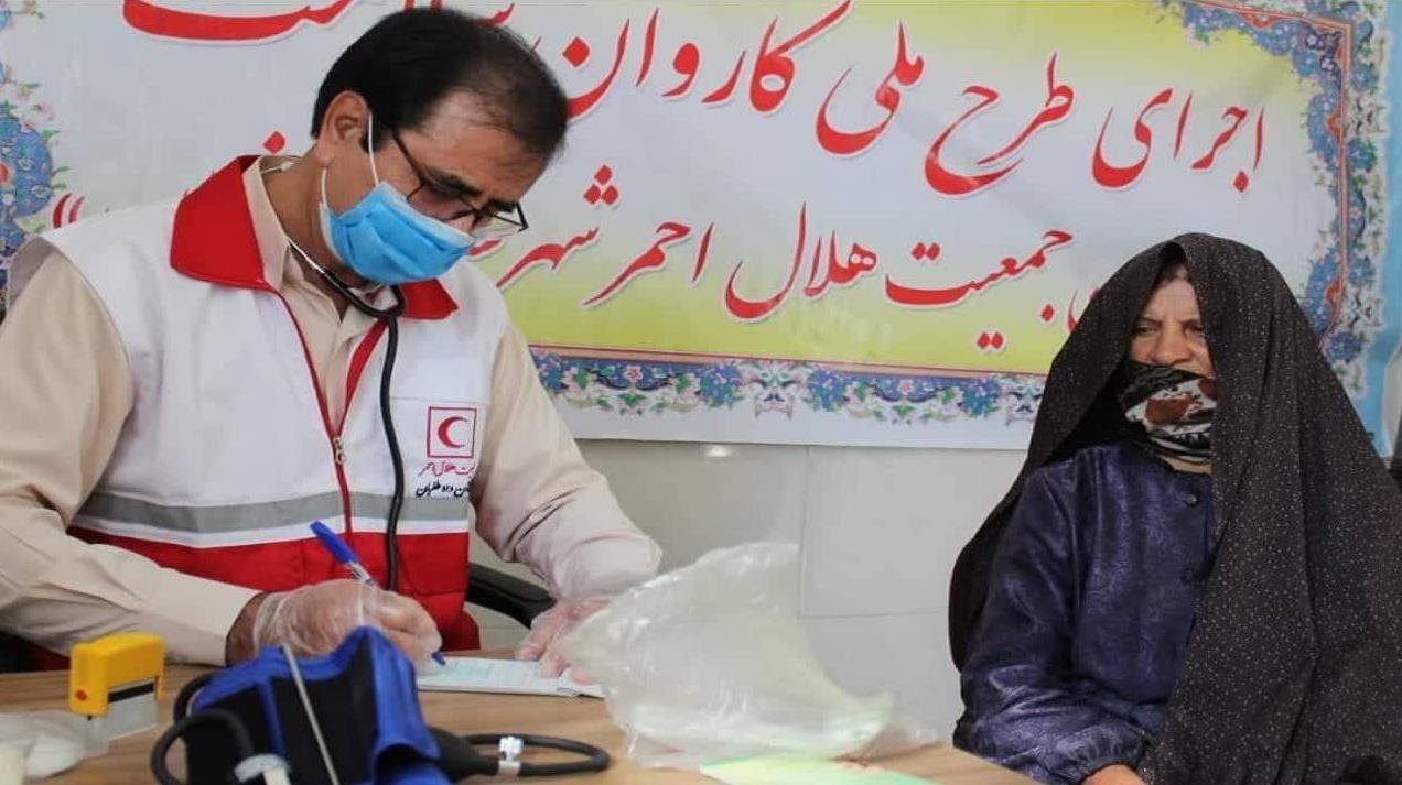 اجرای ۹۷ کاروان سلامت و پروژههای داوطلبی توسط هلالاحمر مازندران
