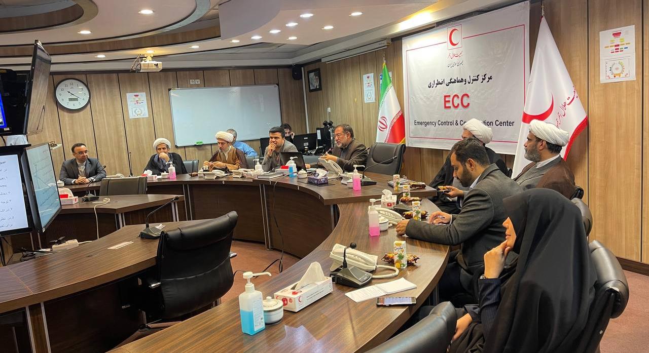 نشست تخصصی پیشرانهای فرهنگ عمومی در جمعیت هلال احمر برگزار شد
