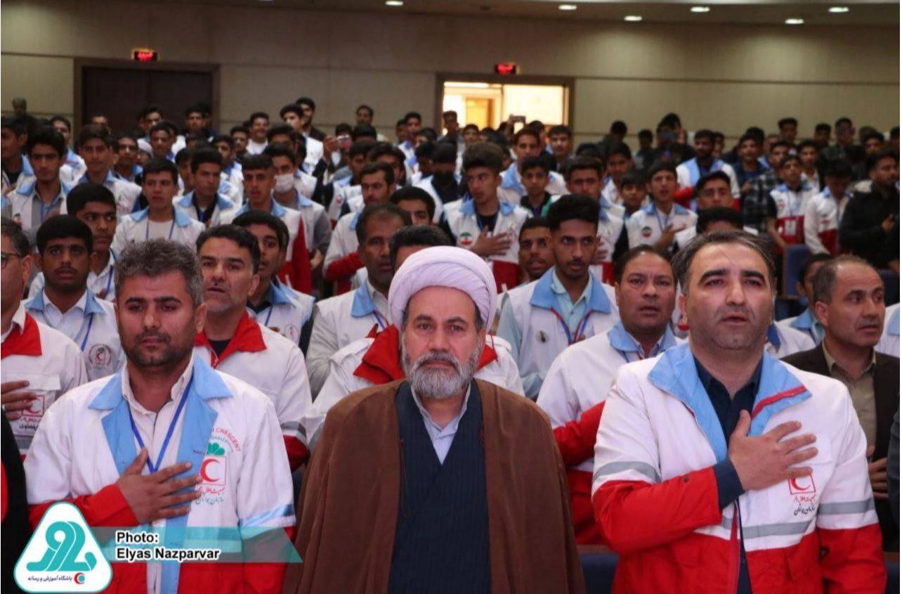 حضور بیش از 380 دانش آموز در افتتاحیه «اردوی شکرانه» هلالاحمر