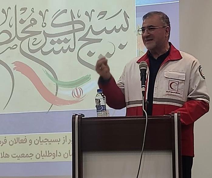 خدمات داوطلبانه در هلالاحمر ریشه در تفکر و فرهنگ بسیج دارد