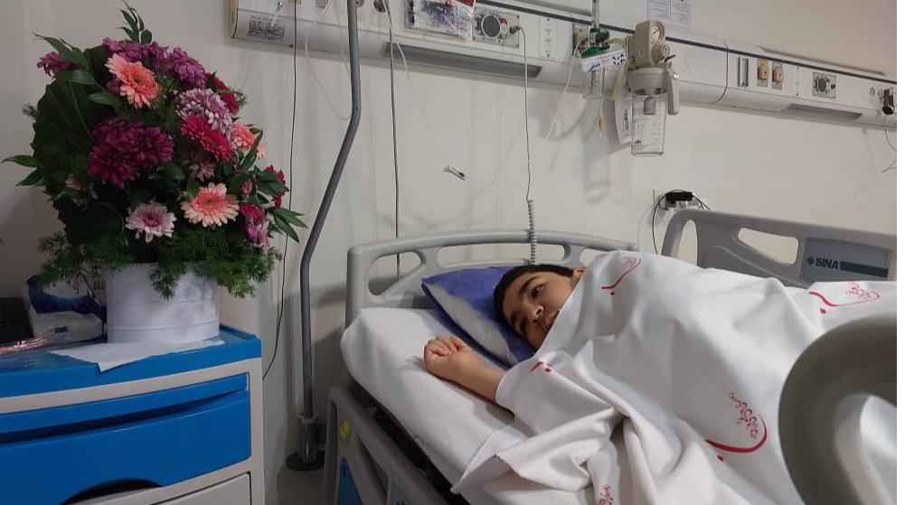 دستور رئیس هلالاحمر برای رسیدگی ویژه به وضعیت سلامت سینا علیخانى "سفیر سلامت کودکان SMA"