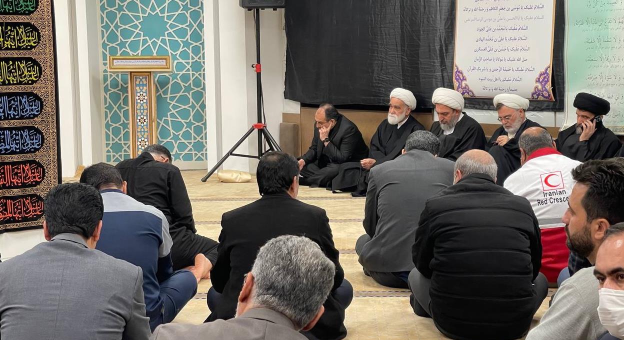 مراسم عزاداری ایام شهادت حضرت فاطمه زهرا (س) برگزار شد