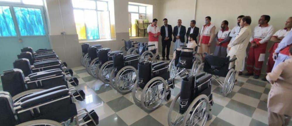 اهدای ۴۵ دستگاه ویلچر به افراد معلول در سیستانوبلوچستان