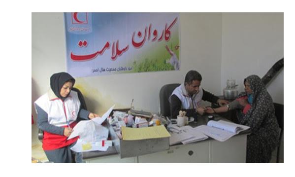 بهرهمندی 2400 نفر از خدمات کاروان سلامت در کرمان
