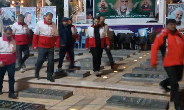 دبیرکل جمعیت هلال احمر وارد کرمان شد
