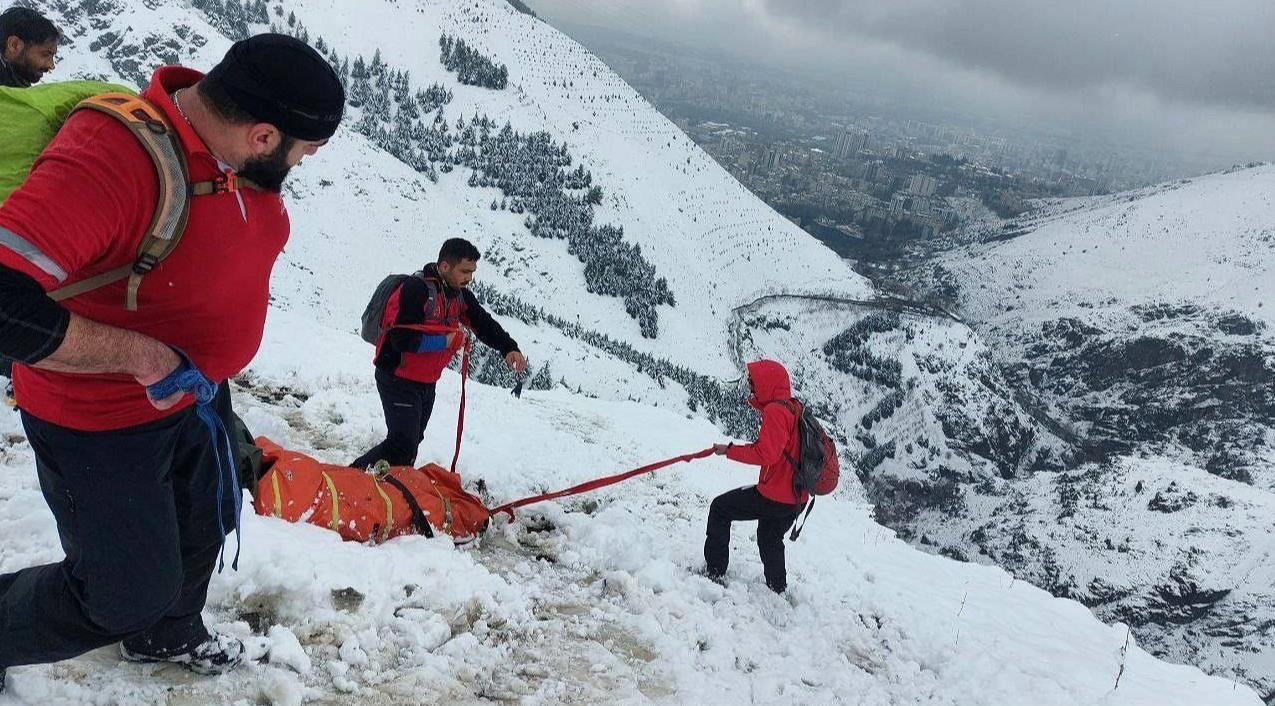 پیکر کوهنورد مفقودی در قله توچال پس از ۳ روز جست وجو پیدا شد