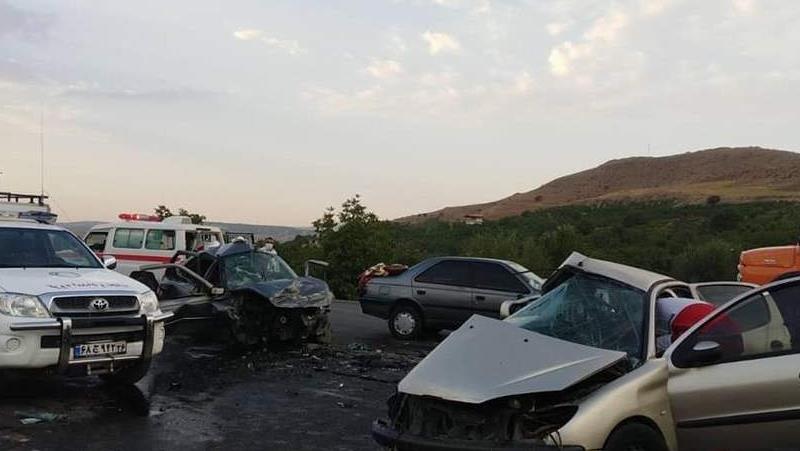 برخورد پراید و پژو در جاده طارم منجر به جان باختن ۴ نفر شد