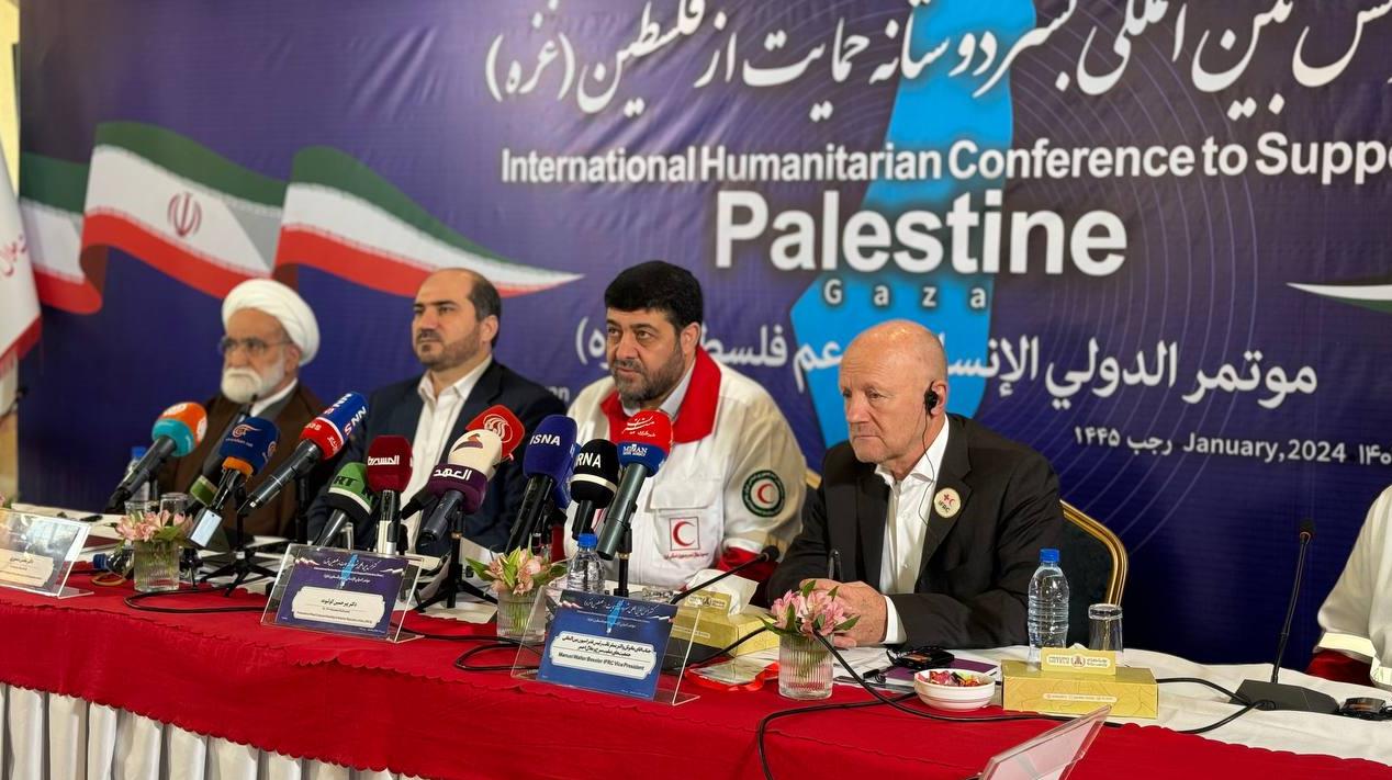 هماکنون؛ "کنفرانس بینالمللی بشردوستانه حمایت از فلسطین (غزه)" + لینک پخش آنلاین