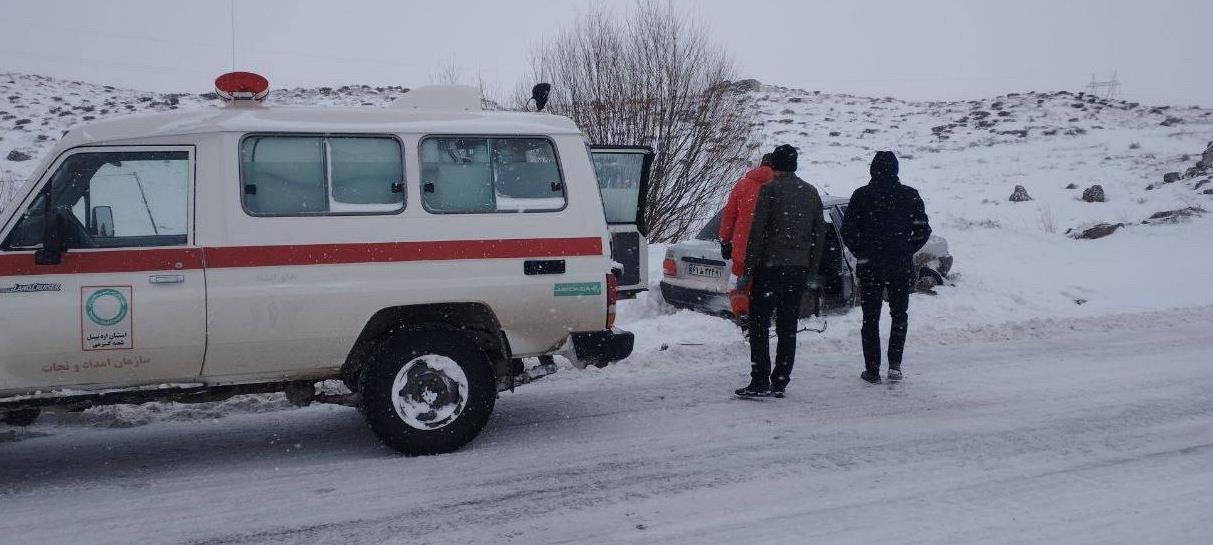 ۴۰۰ مسافر در راه مانده در اهر اسکان داده شدند