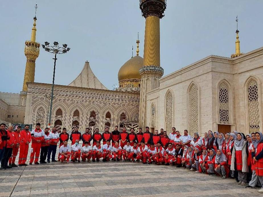 پوشش امدادی مراسم سالگرد بازگشت امام خمینی(ره) توسط عوامل عملیاتی هلال احمر