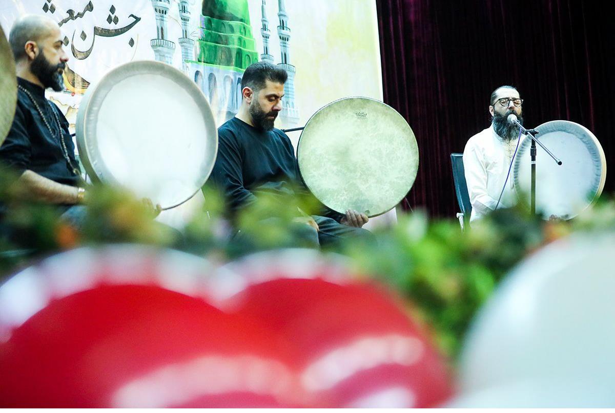مراسم جشن مبعث در جمعیت هلالاحمر برگزار شد