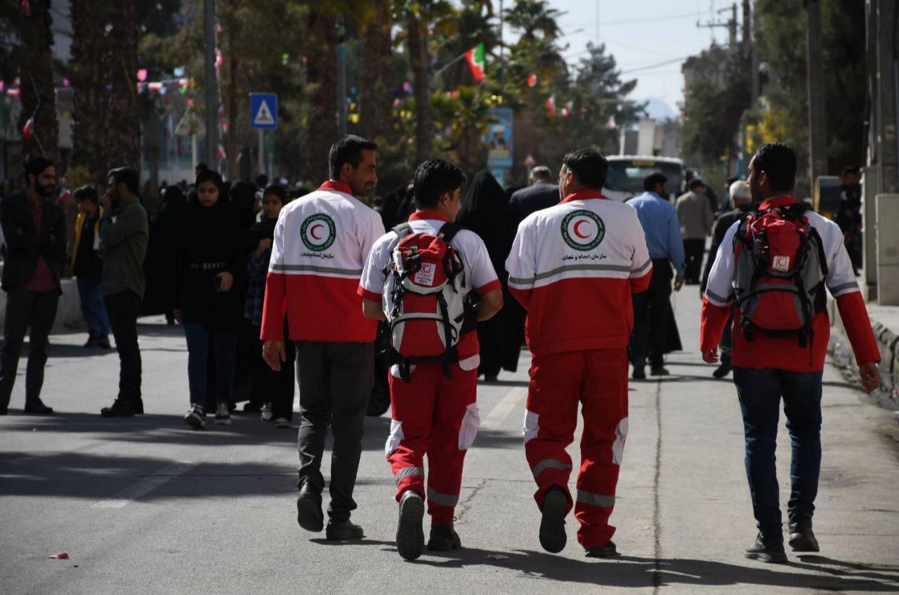 مشارکت پررنگ سرخپوشان در جشن تولد ۴۵ سالگی انقلاب