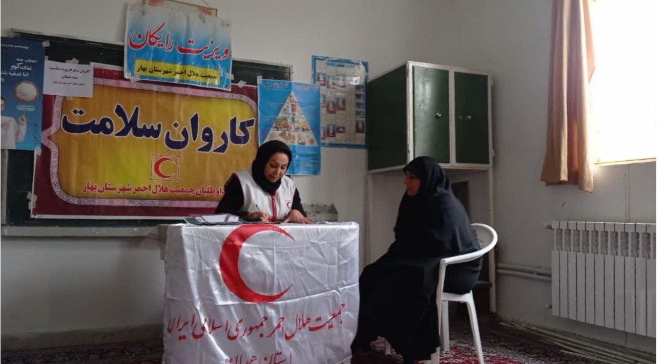 ویزیت رایگان ۳۸۰ نفر در روستای رسول آباد