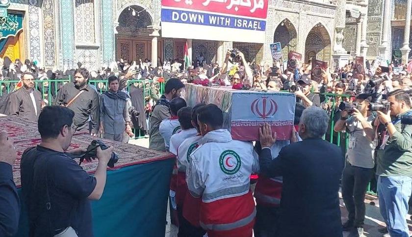 پوشش امدادی راهپیمایی روز قدس و تشییع پیکر شهید محسن صداقت
