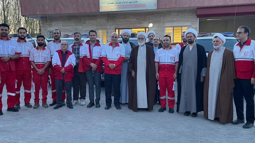 نماینده ولی فقیه از پایگاه‌ امداد و نجات بین شهری سرعین بازدید کرد