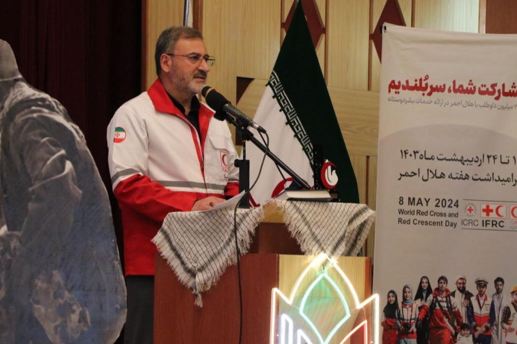 امدادگران هلال احمر نیز شاخص های شهدایی دارند