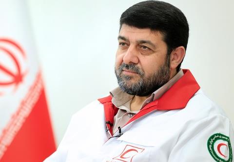 پیام همدردی رئیس هلال احمر با سیلزدگان افغانستان