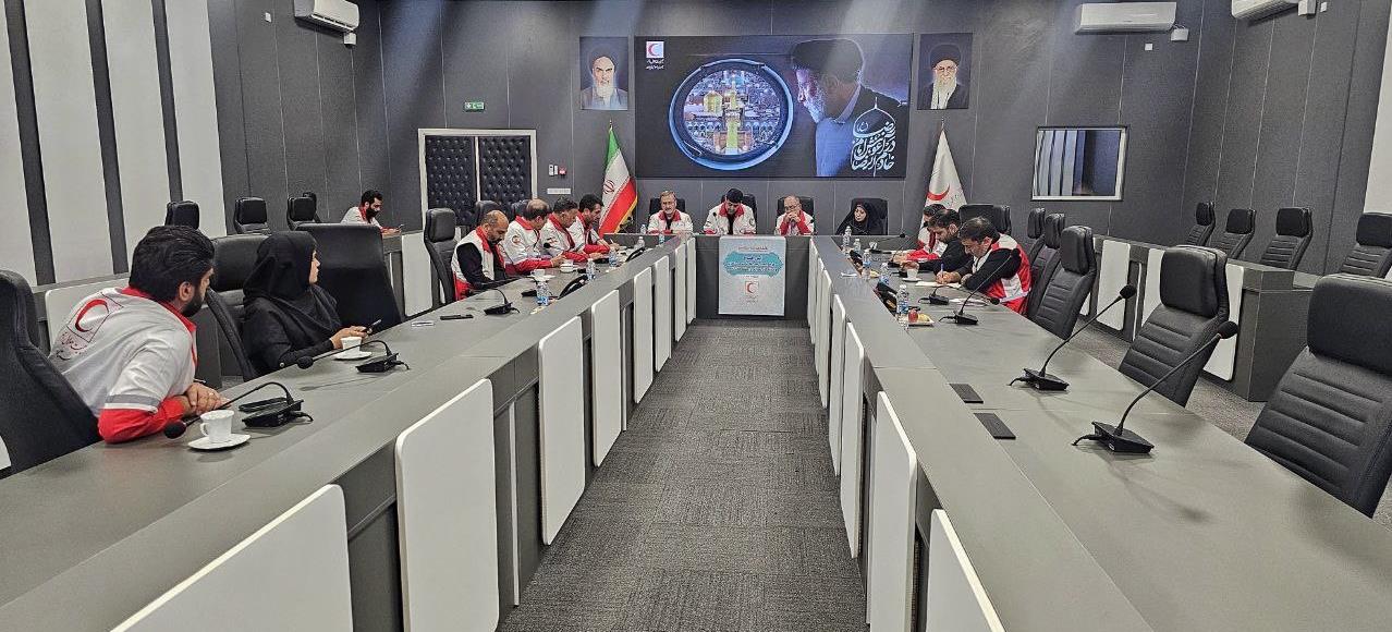 آماده‌باش هلال‌احمر در سراسر کشور برای پوشش امدادی مراسم تشییع پیکر شهید آیت‌الله رئیسی و هیأت همراه