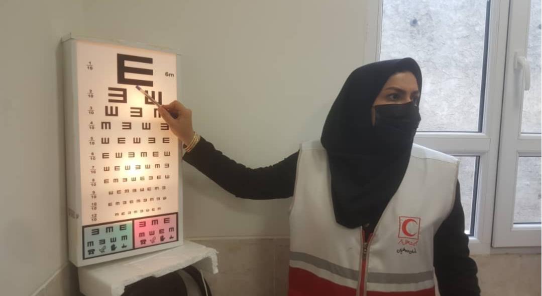 بهره مندی بیش از ۲۰۰ نفر از خدمات کاروان سلامت جمعیت هلال احمر شهرستان ماهشهر