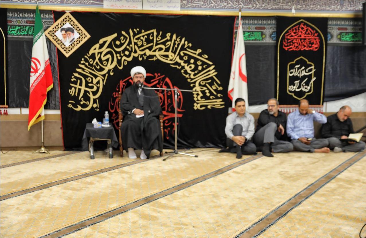 برگزاری مراسم سوگواری دهه محرم در ساختمان صلح
