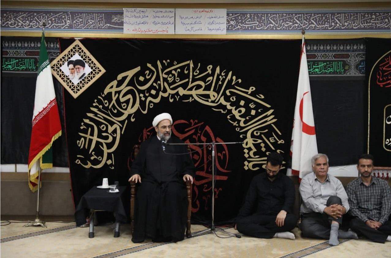 برگزاری مراسم سوگواری محرم در ساختمان صلح