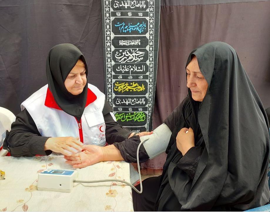 ارائه خدمات امدادی به بیش از 1500 نفر در تاسوعا و عاشورای حسینی (ع)