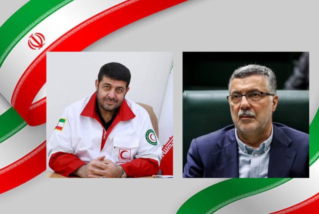 تبریک رئیس جمعیت هلال احمر به دکتر ظفرقندى وزیر جدید بهداشت، درمان و آموزش پزشکى
