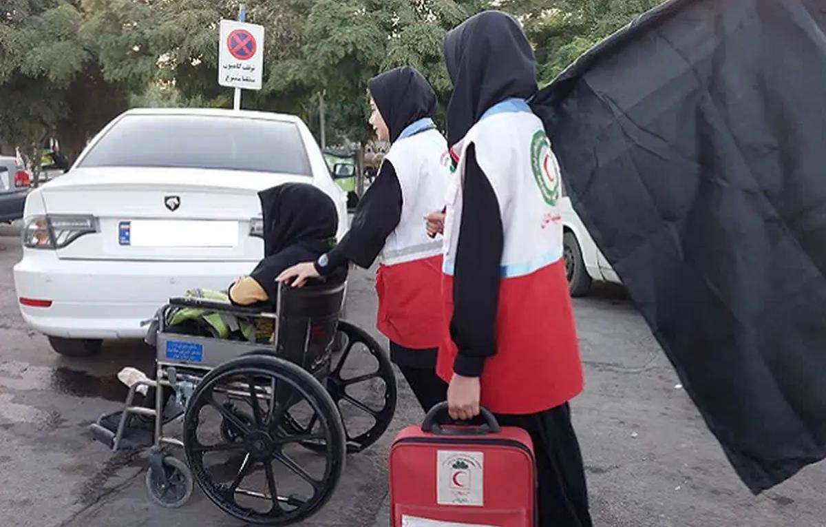 مشارکت بیش از ۶۵٠ امدادگر تهرانی در پوشش امدادی راهپیمایی جاماندگان اربعین حسینی
