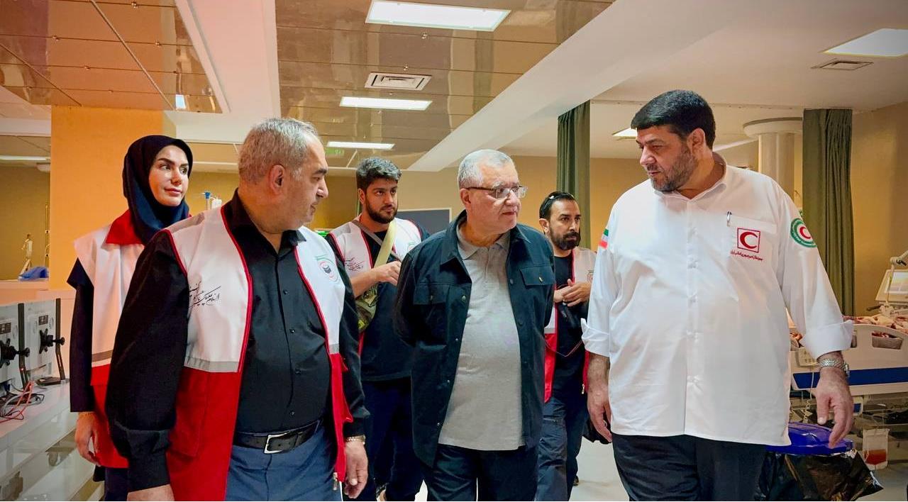 از بازدید مراکز درمانی هلالاحمر تا دیدار با مسئولان ارشد عراقى و نشست با نمایندگان مجلس