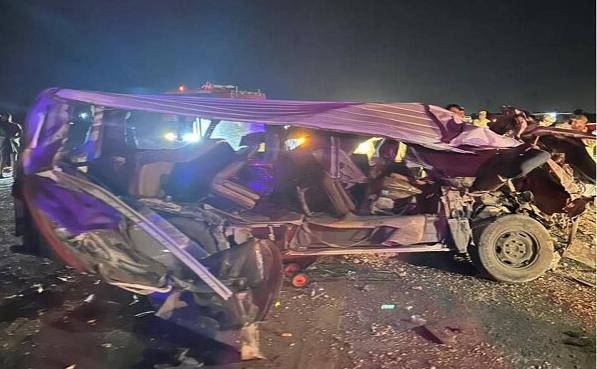 واژگونی ون در سامرا، 7 مجروح ایرانی برجای گذاشت