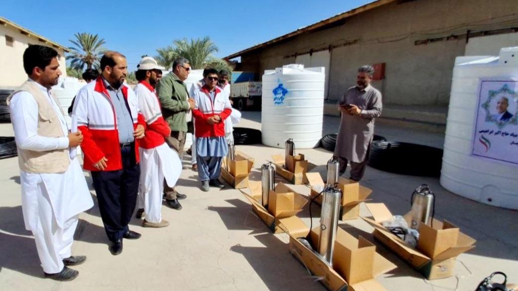 آغاز به کار ششمین مرحله آبرسانی با مشارکت هلالاحمر سیستان و بلوچستان