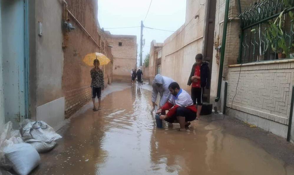 امدادرسانی به 75 نفر در سیلاب خراسان شمالی
