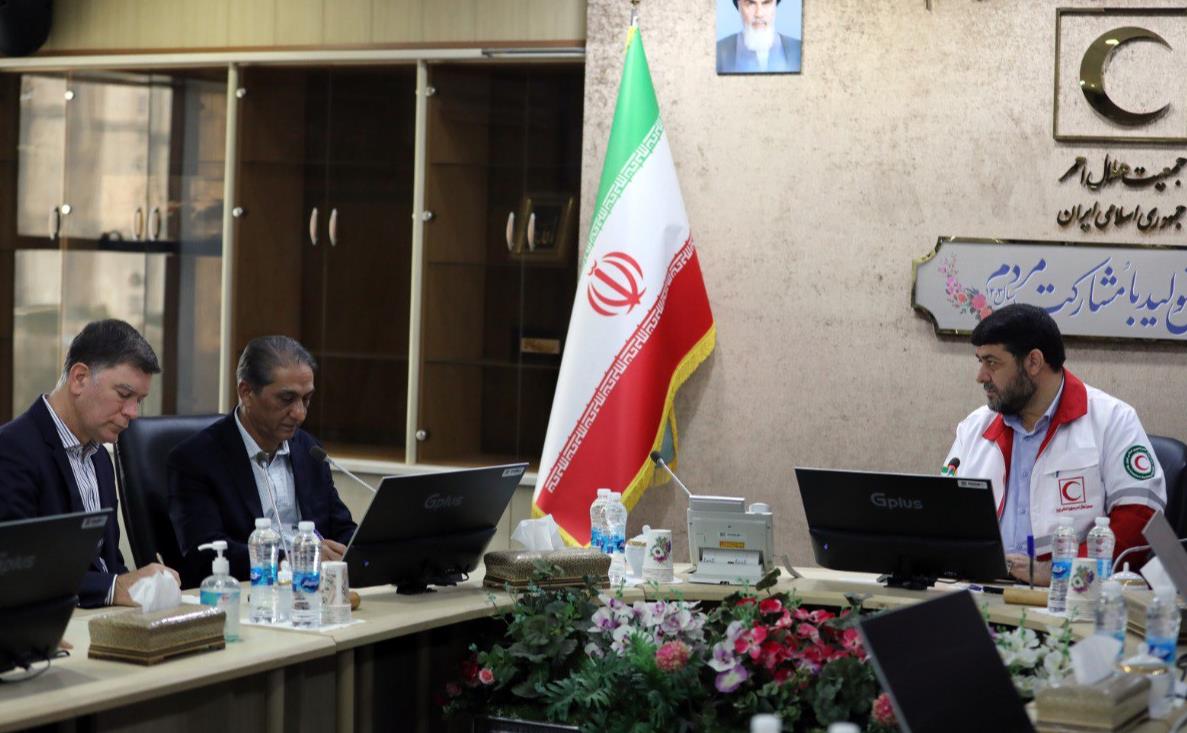 دیدار رئیس هلالاحمر با روسای دفاتر فدراسیون بینالمللی جمعیتهای صلیب سرخ و هلال احمر و کمیته بینالمللی صلیب سرخ