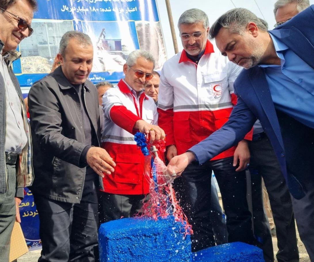 آبرسانی به ۲۲ روستا توسط هلالاحمر فارس