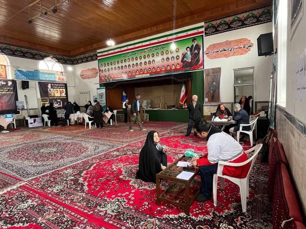 بهرهمندی ۲۴۰ نفر از خدمات کاروان سلامت هلال احمر در بندرگز