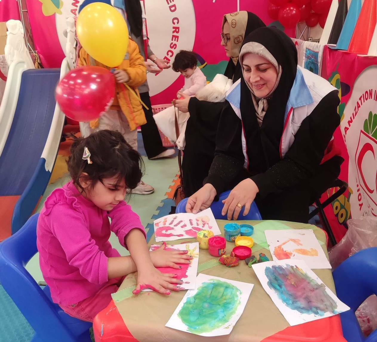 حضور غنچههای هلال در جشنواره ملی بازی و اسباببازی کانون پرورش فکری کودکان و نوجوان