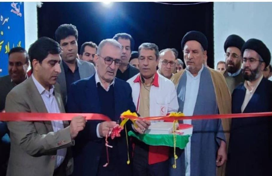 افتتاح پایگاه جاده ای امداد و نجات و مرکز کنترل هماهنگی و عملیات هلالاحمر لنده