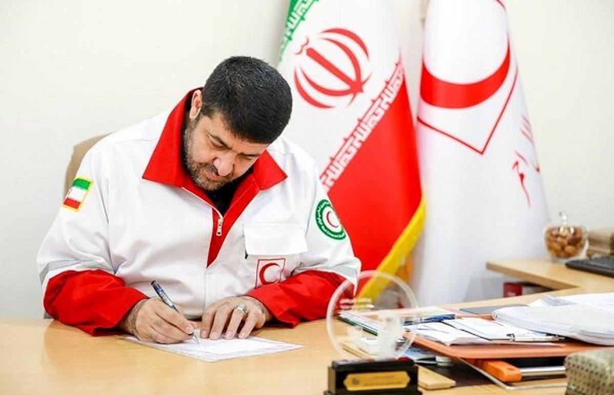 پیام تسلیت رئیس جمعیت هلالاحمر برای درگذشت کارمند معاونت امور بینالملل جمعیت هلالاحمر