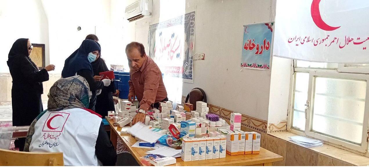 ارائه خدمات درمانی و دارویی به بیش از 600 نفر در محله باغ معروف تبریز
