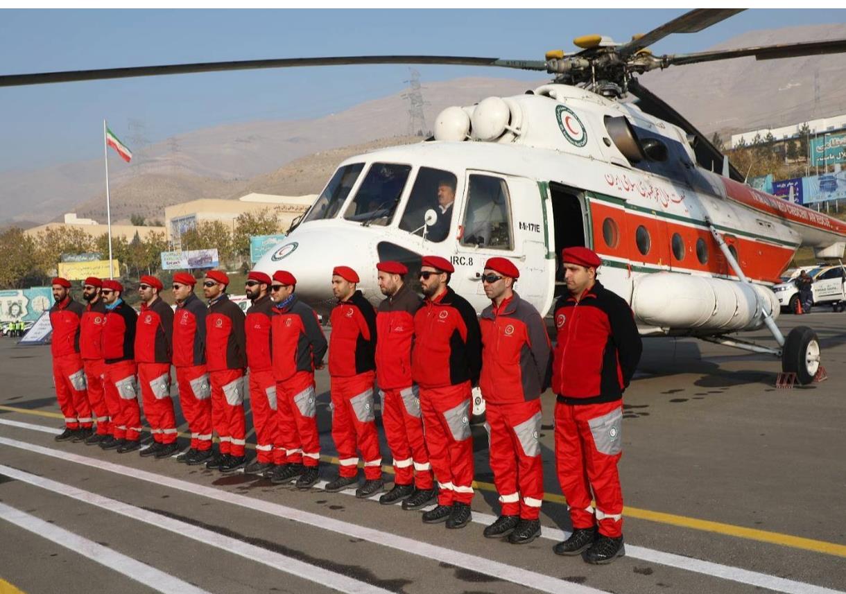 امدادگران هلالاحمر به حالت آمادهباش کامل در آمدند