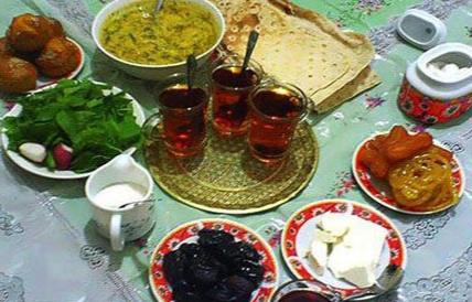 تغذیه صحیح در ماه مبارک رمضان