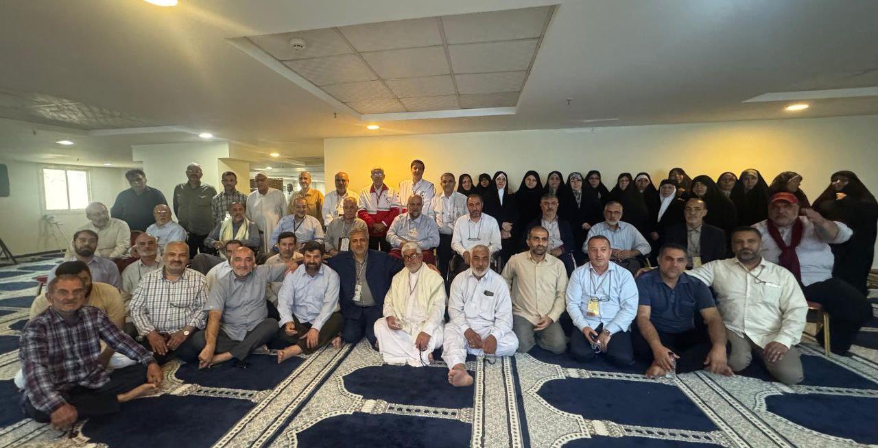 بازدید رئیس مرکز پزشکی حج و زیارت هلال‌احمر از کاروان جانبازان حج تمتع ١۴٠۴ در سالروز آزادی خرمشهر