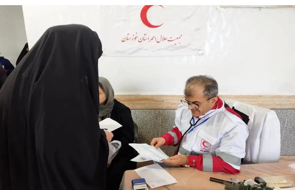 ۴ هزار نفر در مسجدسلیمان از خدمات داوطلبانه و رایگان پزشکی بهره‌مند شدند