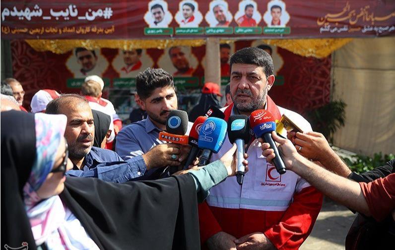 ٨٢٠٠ امدادگر فقط در داخل کشور عراق به صورت داوطلبانه خدمت میکنند+فیلم