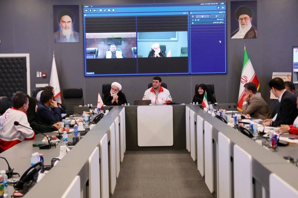 جلسه شورای عالی جمعیت هلال احمر برگزار شد